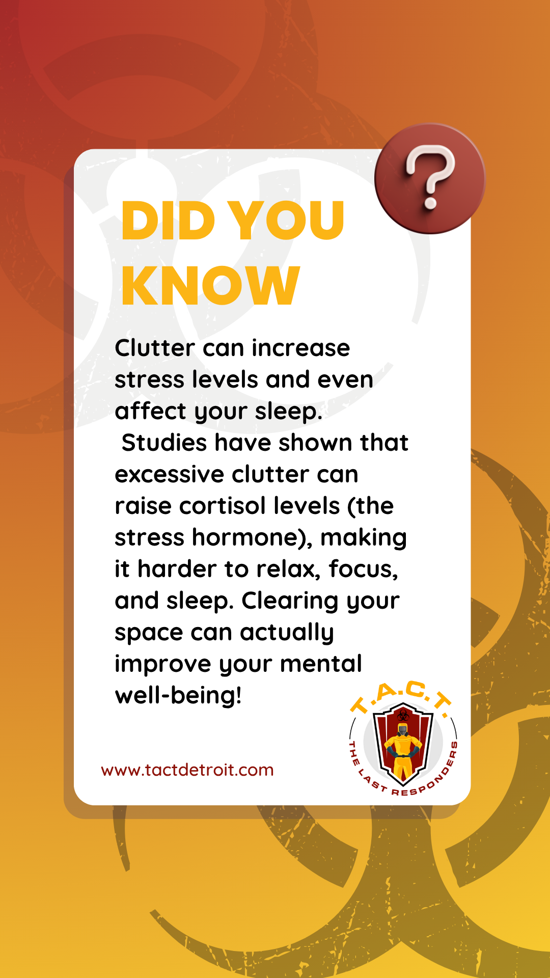 Clear the Clutter, Clear Your Mind: Professional Clutter Removal with T.A.C.T. Detroit