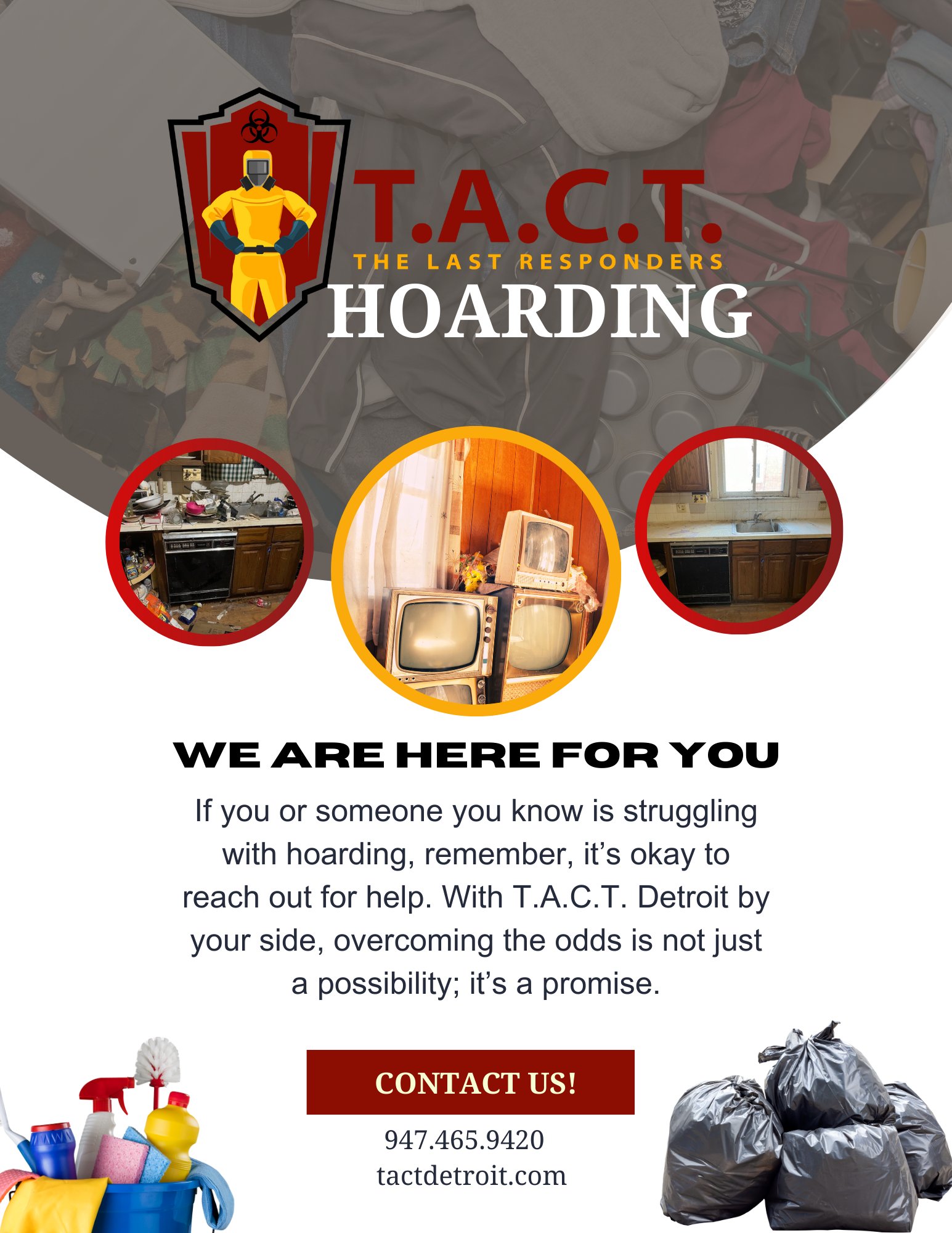 Overcome Hoarding Challenges with Professional Help from T.A.C.T. Detroit