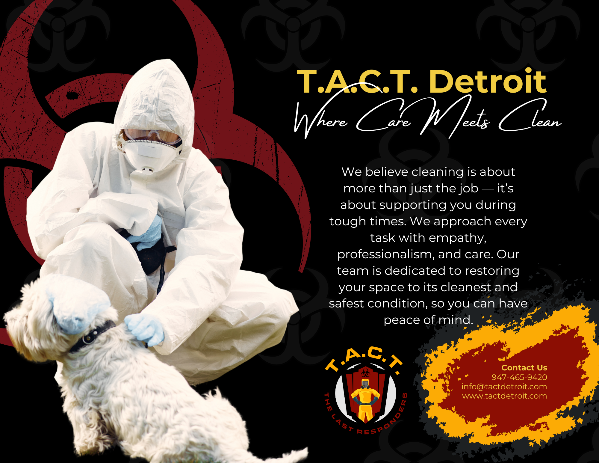 T.A.C.T. Detroit Where Care Meets Clean: Our Commitment to You