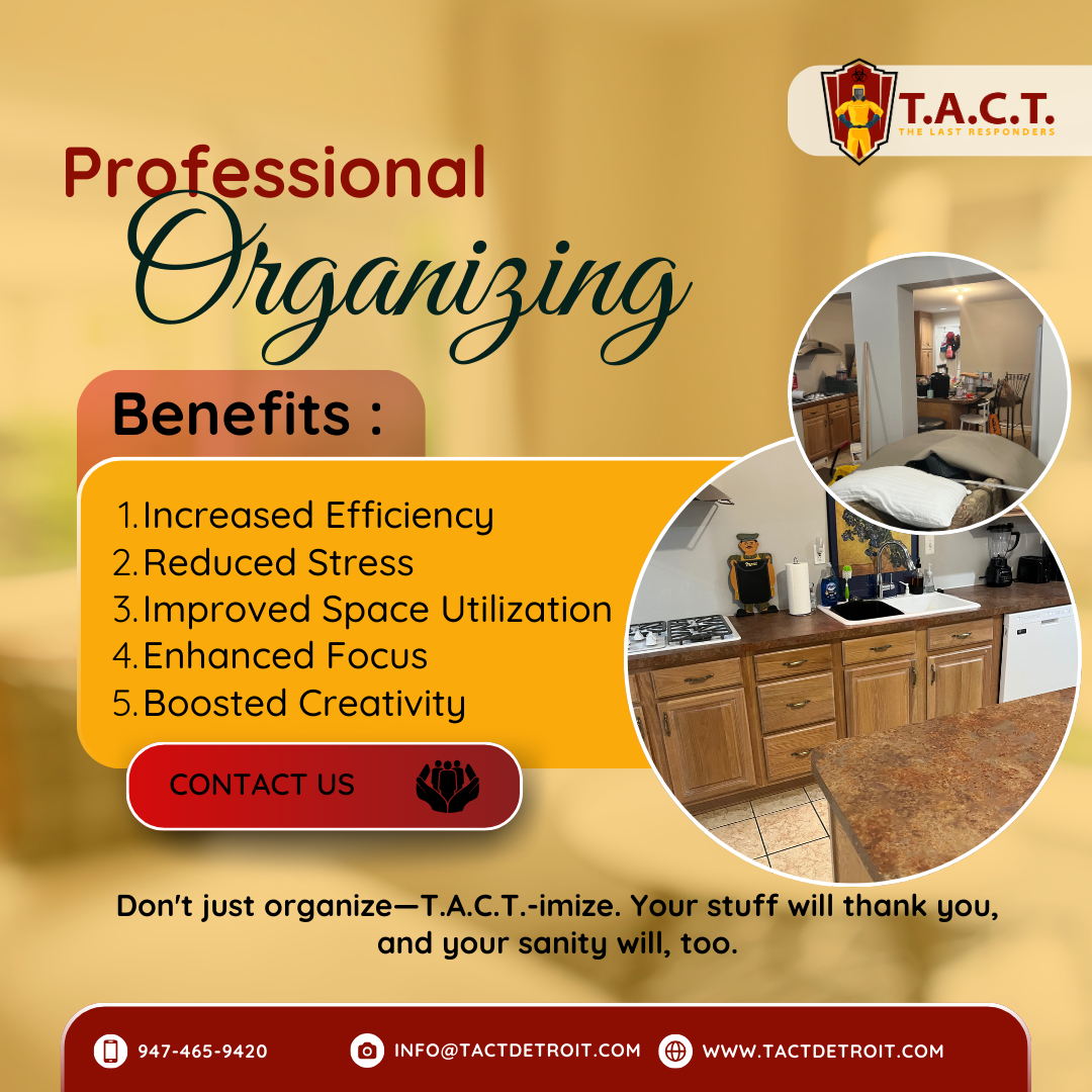 Transform Your Space with T.A.C.T. Detroit's Professional Organizing Services