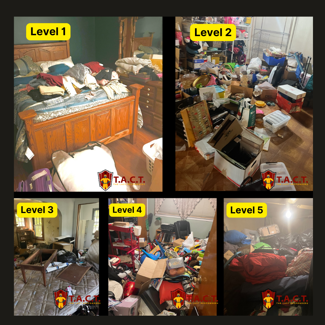 Understanding the 5 Levels of Hoarding: Insights from T.A.C.T. Detroit