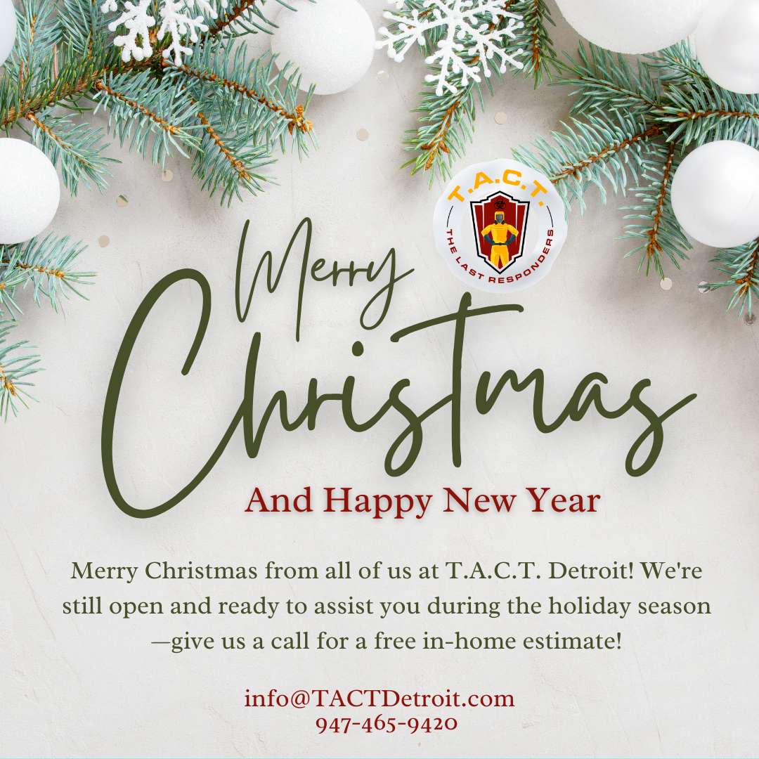 Wishing You a Merry Christmas and Prosperous New Year from T.A.C.T. Detroit